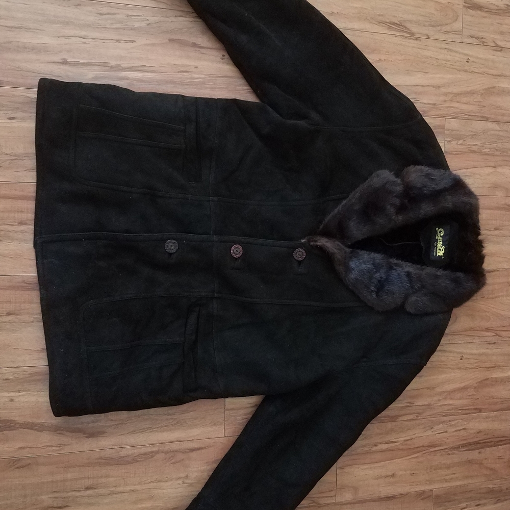 Shearling coat 100% sheepskin sheepfur